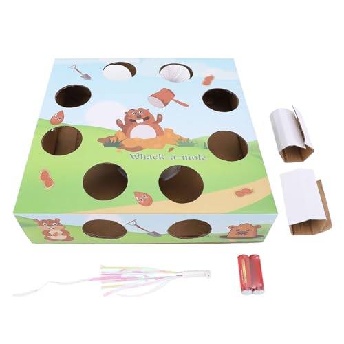 BAOFUYA Cat Box Interactive Toy, Automatische Selbstunterhaltung Spielzeugkatze Jagdbox Puzzlespielzeug für Kätzchen Katzenbesitzer Haustiere BAOFUYA Cat Box Interactive Toy, Automatische Selbstunterhaltung Spielzeugkatze Jagdbox Puzzlespielzeug für Kätzchen Katzenbesitzer Haustiere von BAOFUYA
