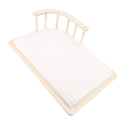BAOFUYA Erhöhtes Katzenbett, Haustier-Schlafsofa aus Massivem Holzzaun für Hunde und Katzen, Weiches und Warmes Innenkissen, Einfaches und Elegantes Design, Verspielter Bereich, Einfach BAOFUYA Erhöhtes Katzenbett, Haustier-Schlafsofa aus Massivem Holzzaun für Hunde und Katzen, Weiches und Warmes Innenkissen, Einfaches und Elegantes Design, Verspielter Bereich, Einfach von BAOFUYA