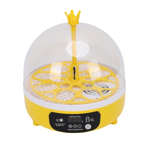 BAOFUYA Geflügeleier Schlüpfenmaschine Smart Temperatur Control Umdrehen Kompakte und Platzsparende Automatische Mini -Eier -Inkubator für Zuhause von BAOFUYA