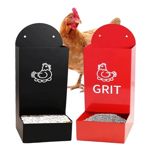 BAOFUYA Hähnchen -Austernschalen -Körnchen -Feeder, Robuste Metallkonstruktion Automatisch Hängende Geflügel -Feeder für Hühnchen -Coop -Zubehör BAOFUYA Hähnchen -Austernschalen -Körnchen -Feeder, Robuste Metallkonstruktion Automatisch Hängende Geflügel -Feeder für Hühnchen -Coop -Zubehör von BAOFUYA