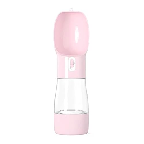 BAOFUYA Haustiernahrung Wasserflasche, Tragbare Hundeswasserflasche mit Lebensmittelbehälter Lecknachweis für Wanderweg Im Freien Im Freien (#2) von BAOFUYA