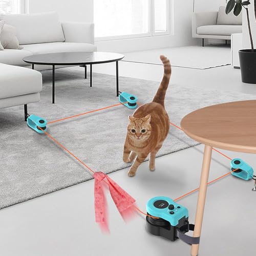 BAOFUYA Interaktiver Katzenspielzeugkugel, Fernbedienung Automatisch Bewegende Katzenspielzeug mit Ton für Innenhüter, die das Spielen Ermutigen BAOFUYA Interaktiver Katzenspielzeugkugel, Fernbedienung Automatisch Bewegende Katzenspielzeug mit Ton für Innenhüter, die das Spielen Ermutigen von BAOFUYA
