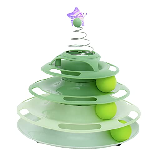 BAOFUYA Katzen -Plattenspielspielzeug 3 Levels Antislip -Basi (Typ 1) von BAOFUYA