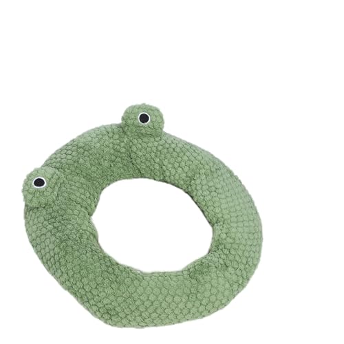 BAOFUYA Katzenkissenbett in Tierform, Bezauberndes Design, Leicht zu Reinigen, Ganzjährig Vielseitig Einsetzbar, Langes Plüsch-Hundebett, Niedliches Winterwarmes Hundebett Zum Schlafen (L) von BAOFUYA