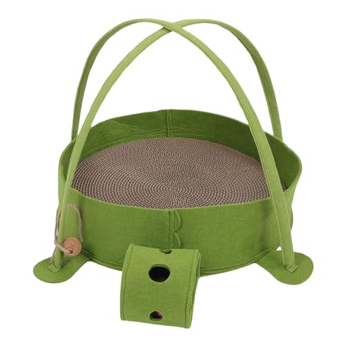 BAOFUYA Katzenkratzerbett, Supergröße Abnehmbares Hängematten -Design Wellblattkarton für Innenräume zu Hause BAOFUYA Katzenkratzerbett, Supergröße Abnehmbares Hängematten -Design Wellblattkarton für Innenräume zu Hause von BAOFUYA