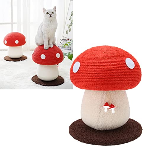 BAOFUYA Kreativer Kratzbaum Pilz Katzenkratzbaum Niedliches Pilz Kratzpad Katzenkratzer für Katzen Im Innenbereich BAOFUYA Kreativer Kratzbaum Pilz Katzenkratzbaum Niedliches Pilz Kratzpad Katzenkratzer für Katzen Im Innenbereich von BAOFUYA