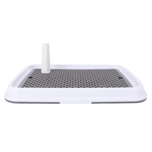 BAOFUYA PETTTYTY -Tablett, Kompakte Wirksame Isolation Anti -Leckage Halten Sie die Pfoten Trocken und Böden Reinigungspee -Pad -Pissen für Kleine Hunde (blau) (Grey) von BAOFUYA