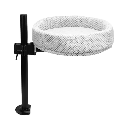 BAOFUYA Schreibtisch Katzenbett, Häufbare Rotbare Katzenschischbett Verstellbarer Barsch mit Platzsparendem Design für Bürokomfortspiele BAOFUYA Schreibtisch Katzenbett, Häufbare Rotbare Katzenschischbett Verstellbarer Barsch mit Platzsparendem Design für Bürokomfortspiele von BAOFUYA