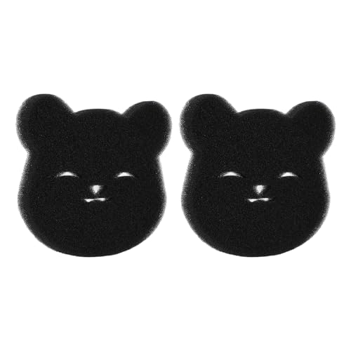 BAOFUYA Wirksame Haarentfernung von Haustieren, Mehrzweck-Wäscherei-Haustierhaarentferner, Sanft auf Stoffe, Wiederverwendbares Design mit Staubeladung, Geruchsreduzierung (2 PCs) von BAOFUYA