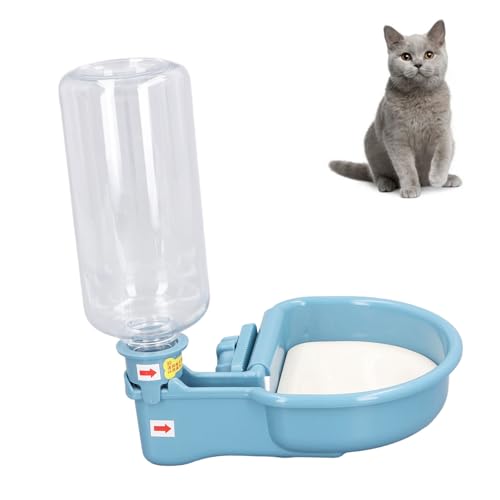 Haustier-Wasserspender mit Großer Kapazität, Steuerbarem Wasservolumen, Automatischer Wasseraufnahme für Haustiere, Abnehmbares Design (Blue) von BAOFUYA