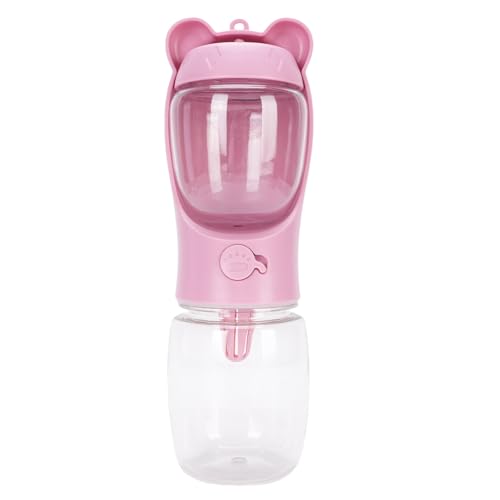 Leckdosen Tragbare Hundwasserflasche, Hunde Katzenwasserflasche und Schalenspender für Haustiere Im Freien Im Freien Laufen (S) von BAOFUYA