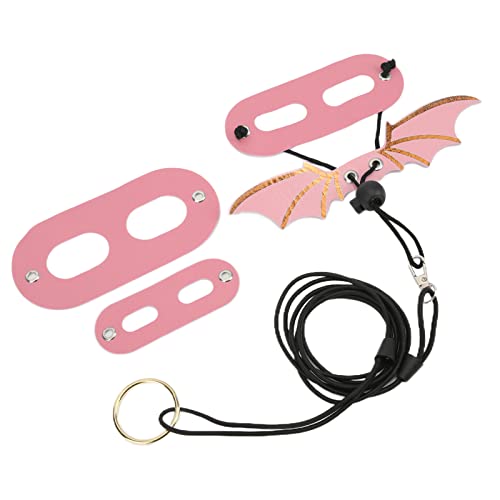 Verstellbarer Bärtiger Drachenkabelbaum und Leine, Einzigartige Echsenwanderkostüm, Weihnachtshutschalel -Leine für Echsenreptilien Gecko Iguanas Amphibien, Echsenkabelbaum aus (PINK) von BAOFUYA