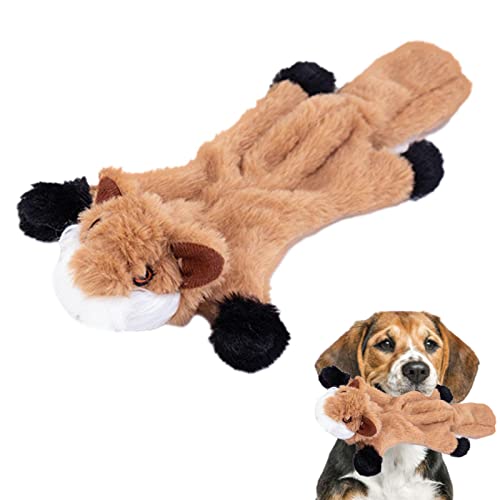 BAOK Hund Plüsch Quietschspielzeug | Kauspielzeug für Welpen | Niedliches Tierspielzeug, Hund Kauspielzeug für kleine mittelgroße Rassen, Welpen Zahnen Kauen Plüschtier von BAOK