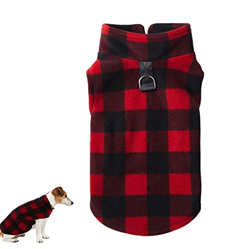 BAOK Hundemantel, gemütlicher, dicker Polarfleece-Hundepullover, warmer Mantel, Weste, Kleidung für Welpen, kleine, mittelgroße und große Hunde, Hundeliebhaber von BAOK