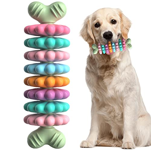 BAOK Kauspielzeug für Welpen, Knochenform, für Welpen, zum Zahnen, zum Kauen, für Haustiere, zur Reinigung der Zähne und zum Schutz der Mundgesundheit von BAOK