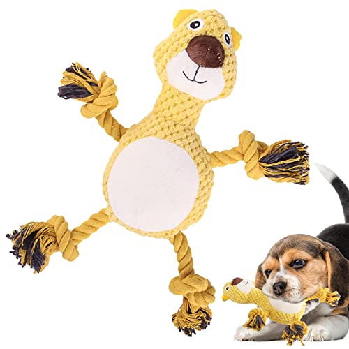 BAOK Quietschende Spielzeuge für Hunde - Welpenspielzeug zum Zahnen Kleiner Hunde,Quietschspielzeug für Haustiere gegen Langeweile und anregendes, bissfestes Kauspielzeug von BAOK