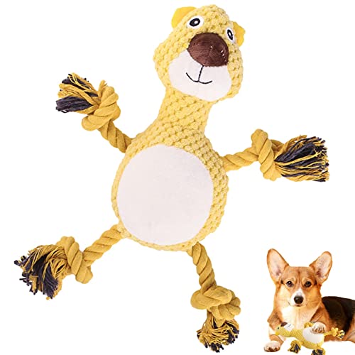 BAOK Quietschspielzeug für Hunde, Quietschspielzeug für kleine und mittelgroße Hunde, für das Spielen im Innenbereich, unterstützt aktives Beißen von BAOK