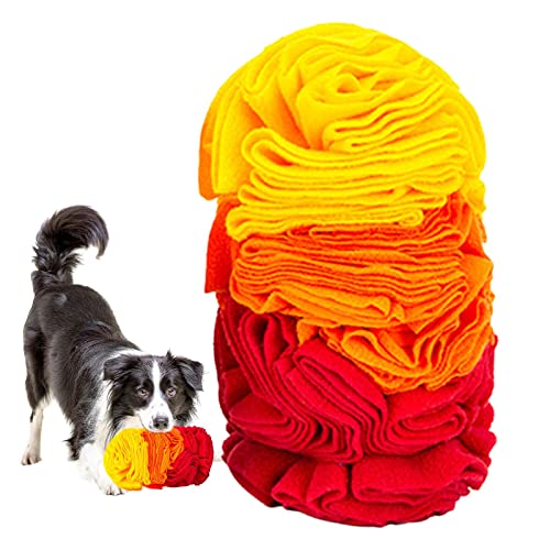 BAOK Schnüffelmatte für Hunde - Strapazierfähige Schnüffelpads - Spielzeug zur Bereicherung von Hunden zur Förderung der Nahrungssuche und des langsamen Fressens von Hunden, Haustier-Puzzle-Spielzeug von BAOK