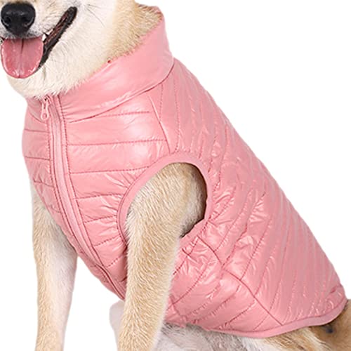 BAOK Winter-Hundemantel, gemütlich, wasserdicht, winddicht, wendbar, Winter-Hundejacke, warme und kalte Wetter-Hundekleidung, leichte Outdoor-Bekleidung für kleine, mittelgroße und große Hunde von BAOK