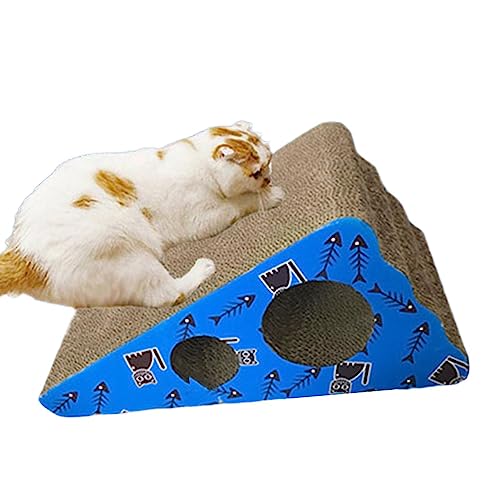 Katzenkratzbrett,Lounge Bed Strapazierfähiger Katzenkratzer aus Pappe | Katzenkratzer für Kratzbäume und Kratzunterlagen. Katzenkratzplatz aus Pappe für Hauskatzen Baok von BAOK