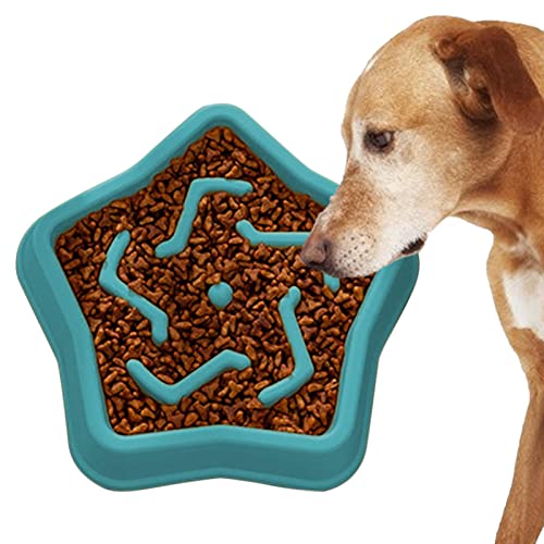 Slow Eating Dog Bowl | Puzzle Feders For Dogs Large Breed,Non-Slip Puzzle Bowl Feeder Interactive Bloat Stop Dog Bowl Anti-Choking Dog Bowl For Small And Medium Dogs Zhenpin von BAOK