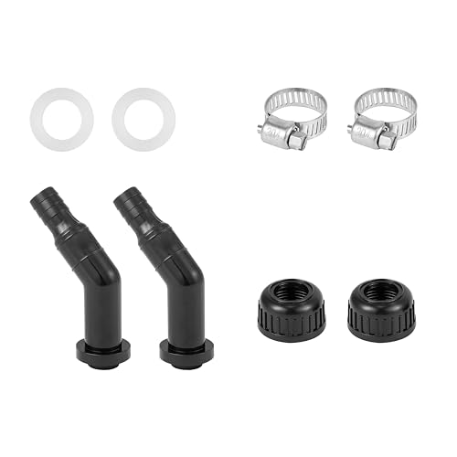BAOSHISHAN Zubehör für Aquariumkühler, Wasserrohrverbinder, EIN Set (1 Set) von BAOSHISHAN