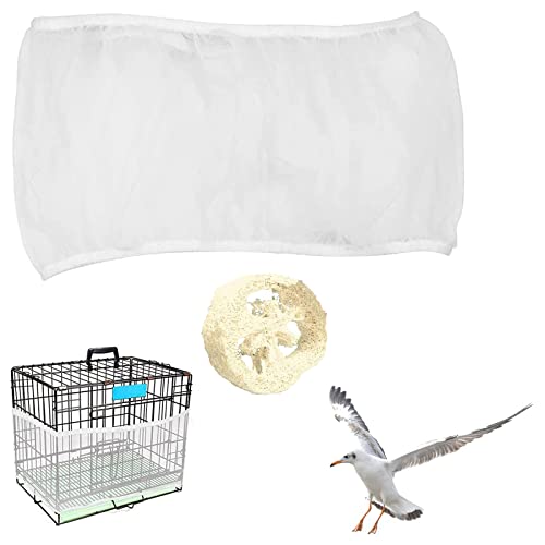BAOSROY Vogelkäfig Abdeckung,Einstellbar Vogelkäfig Samenfänger,Kleintiere Netz,Vogelkäfig Schmutzfang,Mesh Netz Abdeckung,Schutznetz für Vogelkäfig,Ausdehnen Vögel Käfig Schutz für Käfige (Größe S) BAOSROY Vogelkäfig Abdeckung,Einstellbar Vogelkäfig Samenfänger,Kleintiere Netz,Vogelkäfig Schmutzfang,Mesh Netz Abdeckung,Schutznetz für Vogelkäfig,Ausdehnen Vögel Käfig Schutz für Käfige (Größe S) von BAOSROY