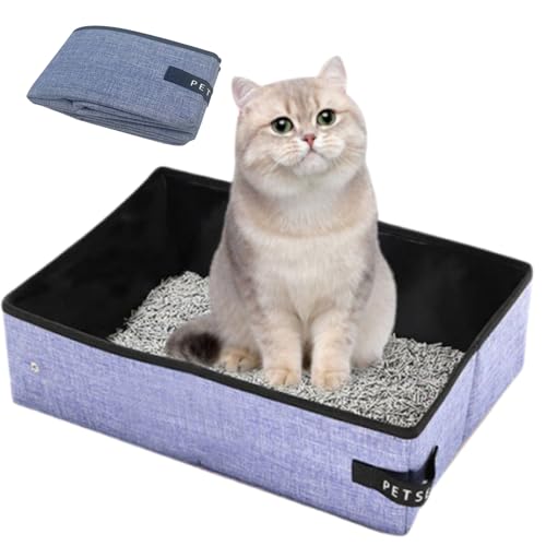 Portable Katzenklo,Katzentoilette Faltbare,Katzenklo für Reisen Tragbare,Katzentoilette Reise für Katze Faltbare,Katzentoilette Tragbar,Leichte und Einfache Reinigung Portable Katzenklo,Katzentoilette Faltbare,Katzenklo für Reisen Tragbare,Katzentoilette Reise für Katze Faltbare,Katzentoilette Tragbar,Leichte und Einfache Reinigung von BAOSROY