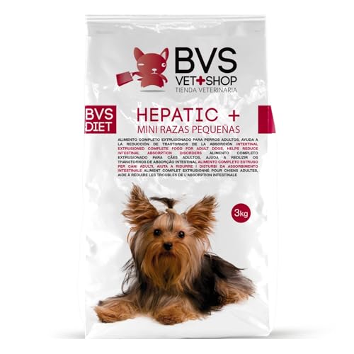 Barakaldo Vet Shop BVS Diet Hepatic Mini-Futter für kleine Hunderassen, 12 kg Barakaldo Vet Shop BVS Diet Hepatic Mini-Futter für kleine Hunderassen, 12 kg von BARAKALDO VET+SHOP TIENDA VETERINARIA