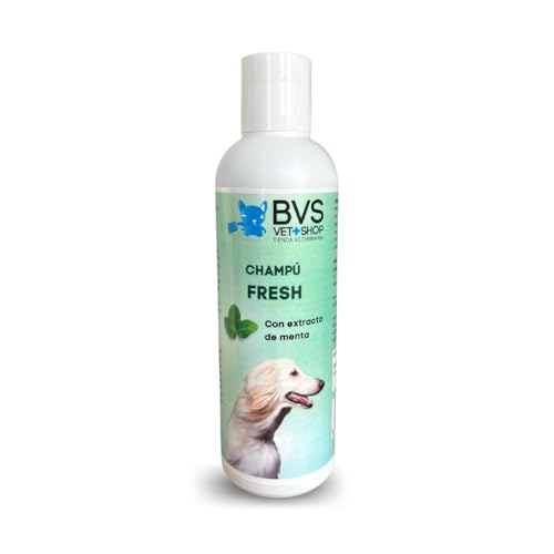 Barakaldo Vet Shop BVS Fresh Minzextrakt Shampoo für Hunde | Entwickelt, um Ihrem Pelz ein belebendes und erfrischendes Badeerlebnis zu bieten, 1000 ml - Hunde Barakaldo Vet Shop BVS Fresh Minzextrakt Shampoo für Hunde | Entwickelt, um Ihrem Pelz ein belebendes und erfrischendes Badeerlebnis zu bieten, 1000 ml - Hunde von BARAKALDO VET+SHOP TIENDA VETERINARIA