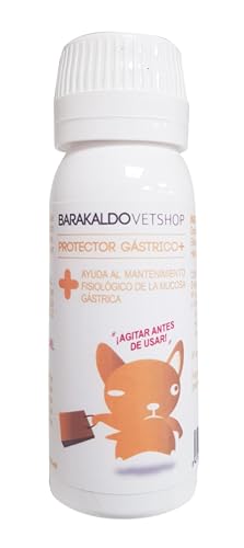 Barakaldo Vet Shop | BVS Plus Magenschutz für Hunde | wirkt wie ein Säuremittel, indem es den Säuregehalt des Magens Ihres Haustieres neutralisiert und einen Schutzfilm bildet, 3 x 60 ml Barakaldo Vet Shop | BVS Plus Magenschutz für Hunde | wirkt wie ein Säuremittel, indem es den Säuregehalt des Magens Ihres Haustieres neutralisiert und einen Schutzfilm bildet, 3 x 60 ml von BARAKALDO VET+SHOP TIENDA VETERINARIA