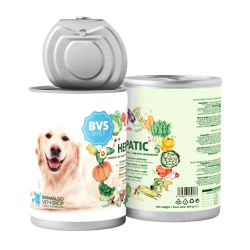 Barakaldo Vet Shop Diet Hepatisches Lamm mit grünen Bohnen | Diätfutter zur Unterstützung der Leberfunktion bei chronischem Leberversagen | 6 Stück x 400 g Barakaldo Vet Shop Diet Hepatisches Lamm mit grünen Bohnen | Diätfutter zur Unterstützung der Leberfunktion bei chronischem Leberversagen | 6 Stück x 400 g von BARAKALDO VET+SHOP TIENDA VETERINARIA