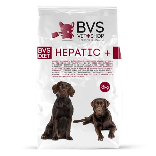 Barakaldo Vet Shop Hepatic Plus Futter für Hunde, empfohlen zur Verringerung von Darm-, Leber-, Nieren- und Herzabsorptionsstörungen, 15 kg Barakaldo Vet Shop Hepatic Plus Futter für Hunde, empfohlen zur Verringerung von Darm-, Leber-, Nieren- und Herzabsorptionsstörungen, 15 kg von BARAKALDO VET+SHOP TIENDA VETERINARIA