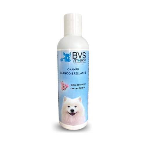 Barakaldo Vet Shop Hundeshampoo, weiß, glänzend, BVS Centaura-Extrakt für Hunde, entwickelt, um das weiße Fell Ihres Hundes und Ihrer Katze zu verbessern, verleiht Glanz und Leuchtkraft, 1000 ml - Barakaldo Vet Shop Hundeshampoo, weiß, glänzend, BVS Centaura-Extrakt für Hunde, entwickelt, um das weiße Fell Ihres Hundes und Ihrer Katze zu verbessern, verleiht Glanz und Leuchtkraft, 1000 ml - von BARAKALDO VET+SHOP TIENDA VETERINARIA