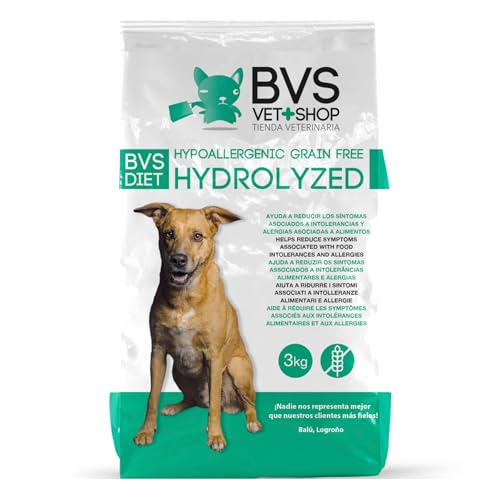 Barakaldo Vet Shop Hydrolyzed Hypoallergenic Grain Free Hundefutter | Hilft Symptome im Zusammenhang mit Lebensmittelunverträglichkeiten und Allergien zu lindern | 15 kg Barakaldo Vet Shop Hydrolyzed Hypoallergenic Grain Free Hundefutter | Hilft Symptome im Zusammenhang mit Lebensmittelunverträglichkeiten und Allergien zu lindern | 15 kg von BARAKALDO VET+SHOP TIENDA VETERINARIA
