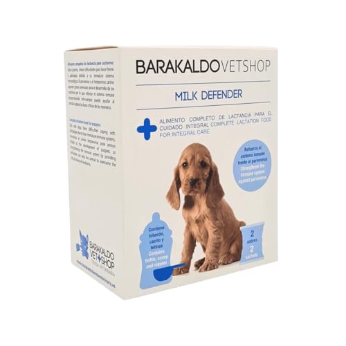 Barakaldo Vet Shop Milk Defender Milch für Hunde, vollständiges Stillfutter für die umfassende Pflege von Welpen, 1 Stück x 1260 g Barakaldo Vet Shop Milk Defender Milch für Hunde, vollständiges Stillfutter für die umfassende Pflege von Welpen, 1 Stück x 1260 g von BARAKALDO VET+SHOP TIENDA VETERINARIA