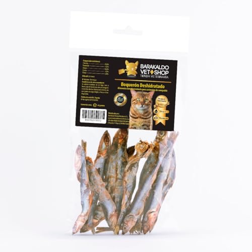 Barakaldo Vet Shop Trockener Maulkorb für Katzen, hilft dabei, ein gesundes Gebiss und eine optimale Mundhygiene zu erhalten, 1 Stück x 60 g Barakaldo Vet Shop Trockener Maulkorb für Katzen, hilft dabei, ein gesundes Gebiss und eine optimale Mundhygiene zu erhalten, 1 Stück x 60 g von BARAKALDO VET+SHOP TIENDA VETERINARIA