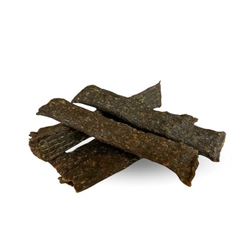 Barakaldo Vet Shop | Wildschweinfleischstreifen für Hunde | 100 % natürlicher Snack ohne Konservierungs- und Farbstoffe | 1 Stück x 600 g von BARAKALDO VET+SHOP TIENDA VETERINARIA