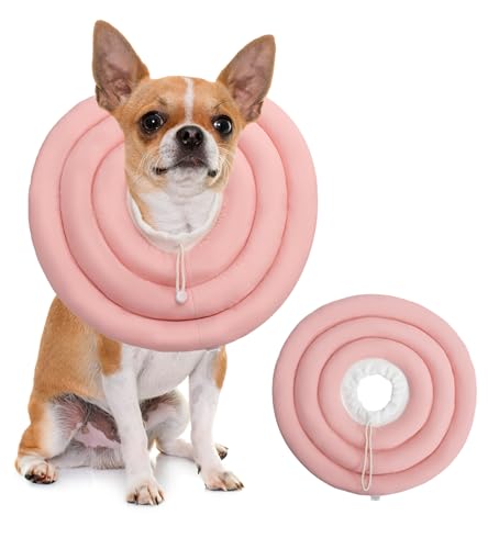 Weiche Hundekegel, Genesungs-Donut-Halsband nach Operationen, bequeme Alternative zu Kegel der Schame, Haustier-Elisabethanisches E-Halsband, Anti-Biss-Leck-Wundheilung, verstellbar für kleine, große, Weiche Hundekegel, Genesungs-Donut-Halsband nach Operationen, bequeme Alternative zu Kegel der Schame, Haustier-Elisabethanisches E-Halsband, Anti-Biss-Leck-Wundheilung, verstellbar für kleine, große, von BARDIMIES