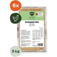 BARFER'S Komplett-Mix Geflügel 6x500 g BARFER'S Komplett-Mix Geflügel 6x500 g von BARFER'S