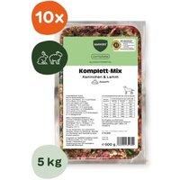 BARFER'S Komplett-Mix Kaninchen und Lamm 10x500 g BARFER'S Komplett-Mix Kaninchen und Lamm 10x500 g von BARFER'S
