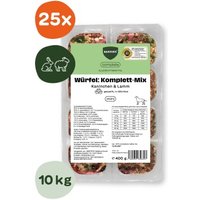 BARFER'S Würfel: Komplett-Mix Kaninchen & Lamm 25x400 g BARFER'S Würfel: Komplett-Mix Kaninchen & Lamm 25x400 g von BARFER'S