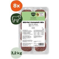 BARFER'S Würfel: Komplett-Mix Rind für Katzen 8x400 g BARFER'S Würfel: Komplett-Mix Rind für Katzen 8x400 g von BARFER'S