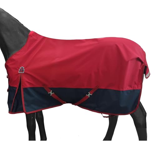 BARN & STABLE 600D Pferdedecke für Pferde Wasserdicht 3000 und Atmungsaktiv 3000 Pferdedecke Regendecke Keine Füllung mit Beingurten BARN & STABLE 600D Pferdedecke für Pferde Wasserdicht 3000 und Atmungsaktiv 3000 Pferdedecke Regendecke Keine Füllung mit Beingurten von BARN & STABLE