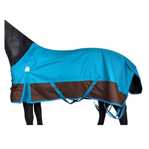 BARN & STABLE 600D atmungsaktives und wasserdichtes Pferdedecke, Sommerdecke für Pferde, mit abnehmbaren Beingurten BARN & STABLE 600D atmungsaktives und wasserdichtes Pferdedecke, Sommerdecke für Pferde, mit abnehmbaren Beingurten von BARN & STABLE