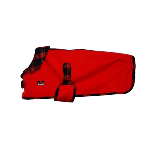 BARN & STABLE Hunde-Fleece-Mantel, Winterjacke für kleine und mittelgroße Hunde, mit gepolstertem Fleecefutter und hohem Kragen, Hunde-Schneeanzug mit verstellbaren Bändern BARN & STABLE Hunde-Fleece-Mantel, Winterjacke für kleine und mittelgroße Hunde, mit gepolstertem Fleecefutter und hohem Kragen, Hunde-Schneeanzug mit verstellbaren Bändern von BARN & STABLE