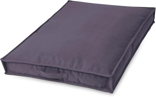 BARRY & LUCY ® Hundebett Grosse Hunde- orthopädisch Hundematte Hundematratze flauschig Haustierbett waschbar S 70x50cm, violett von BARRY & LUCY