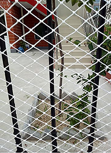 BASHI Balkon-Fenster-Treppen-Schutznetz, praktisches Schutznetz kann das Wachstum von Pflanzen unterstützen, langlebiges Schutznetz mit Befestigungsseil von BASHI