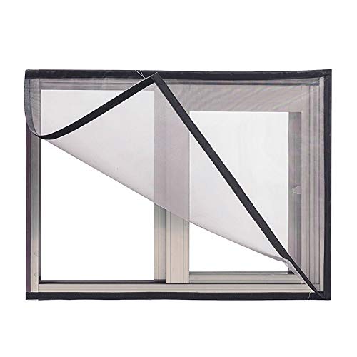 BASHI Fenstergitter für Katzenschutz, ohne Bohren Fenstergitter, praktisches halbtransparentes Fensternetz, selbstklebendes Klebeband Fensternetz von BASHI