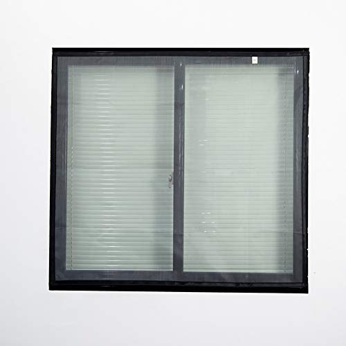 BASHI Halbtransparenter Fensterschutz, waschbares Insektennetz, praktischer Moskitonetz, einfache Installation, robustes Fiberglas-Netz von BASHI